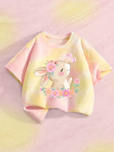 Pastel Tie-Dye Short Sleeve T-Shirt